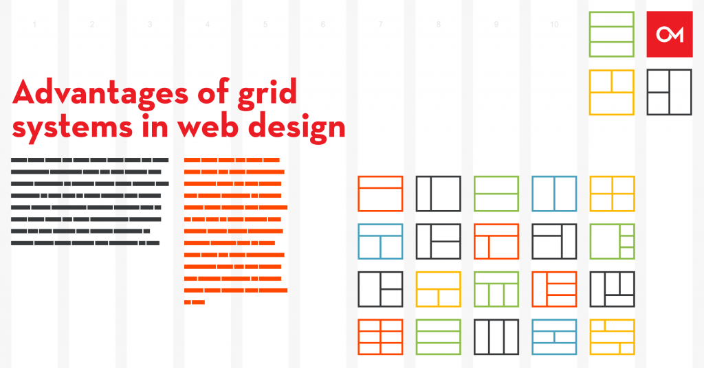 types of grid systems in graphic design