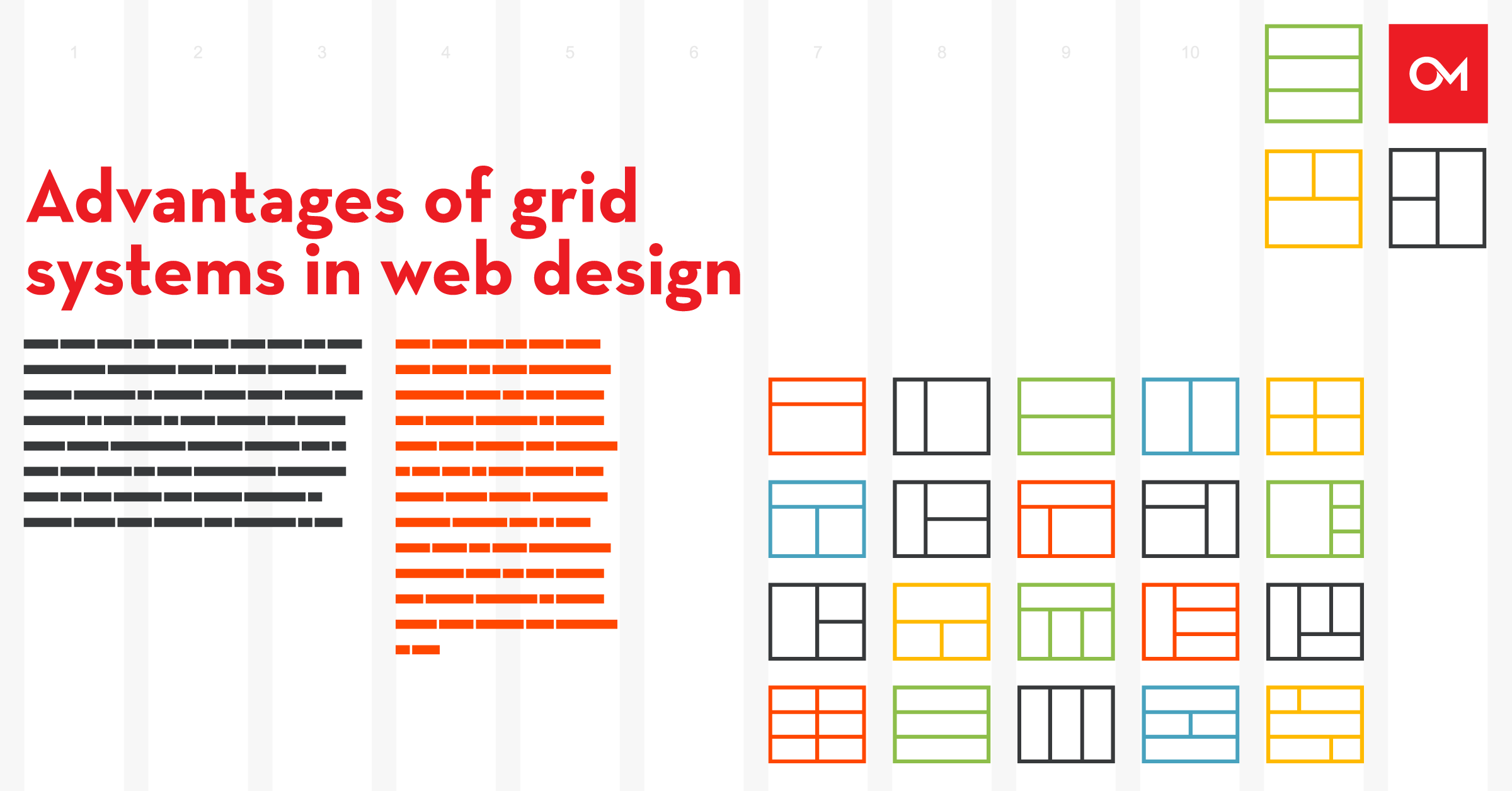 Advantages of Grid Systems in web design