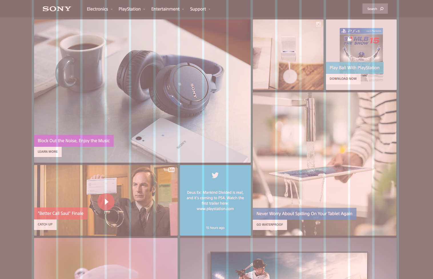 Advantages of Grid Systems in web design | Oozle Media