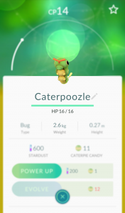 Pokemon GO Caterpie