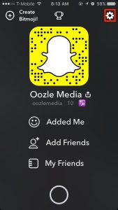 snapchat profile