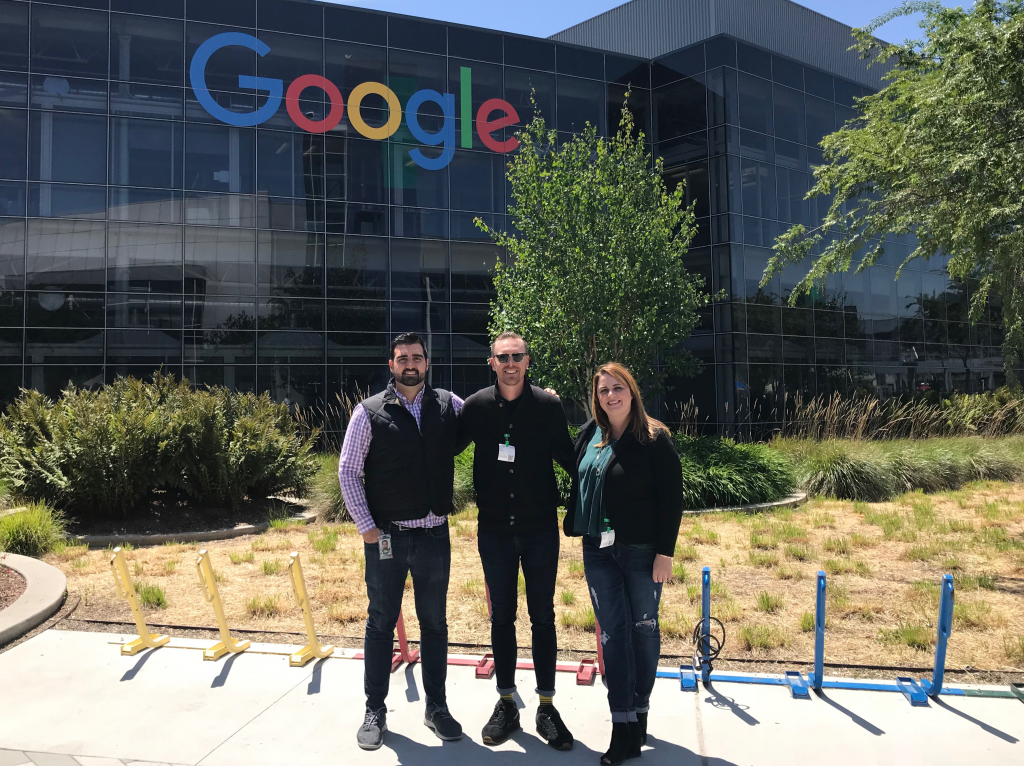 Oozle Media at Google HQ