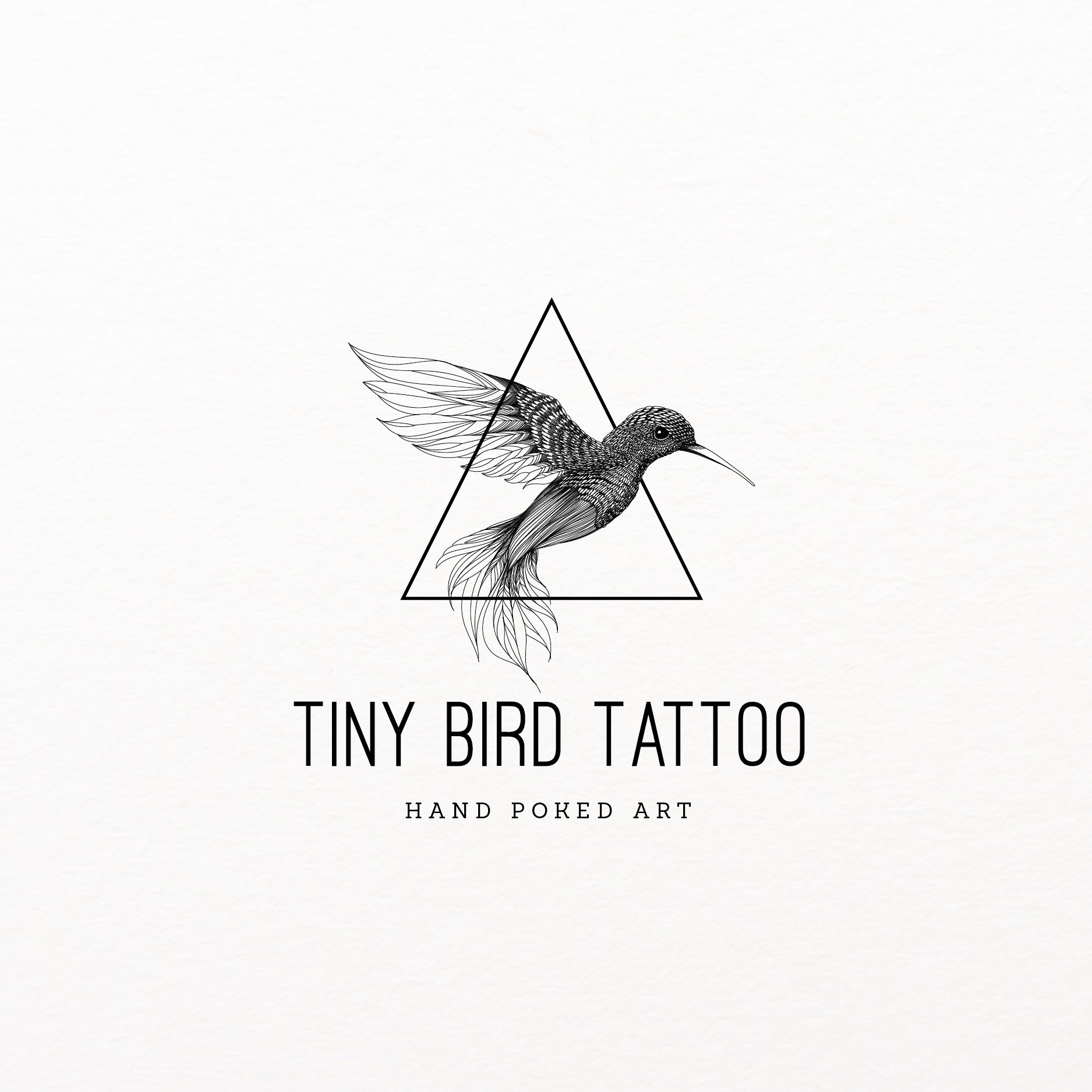 logo design for Tiny bird tattoo 