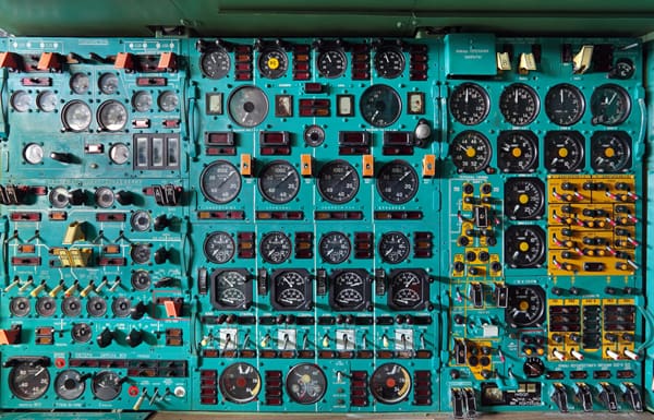 Picture of complicated switchboard