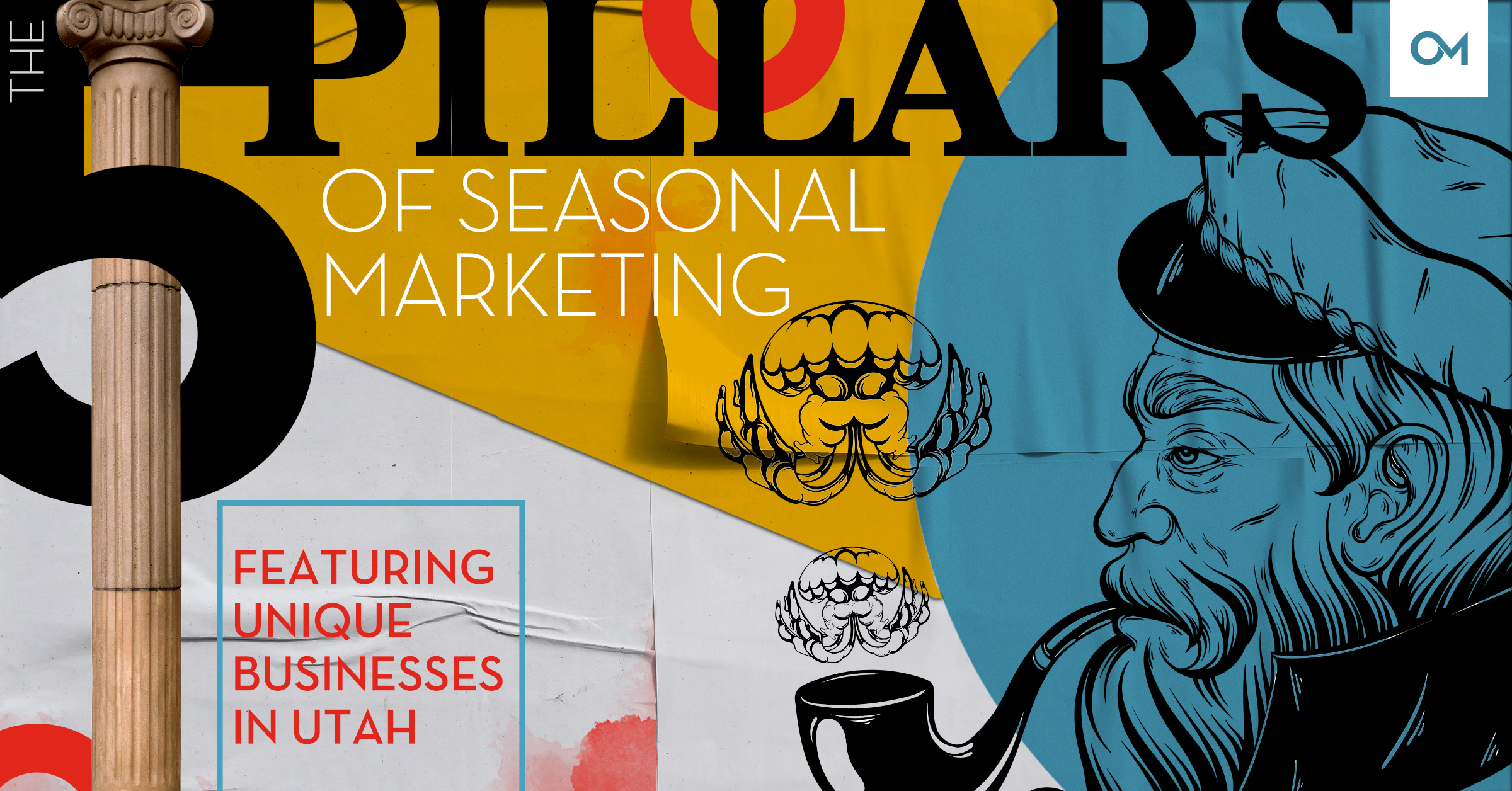 blog title and graphic of Santa Claus