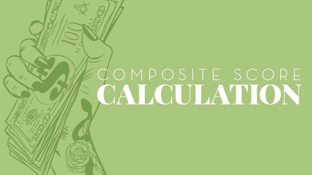 Composite score calculation