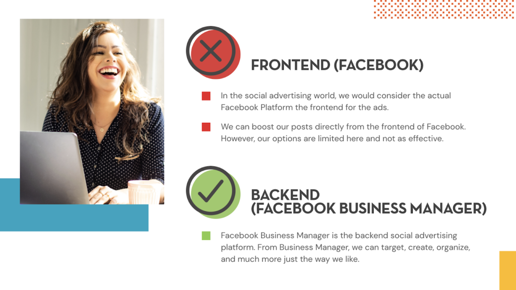 Front-end vs. Backend on Facebook