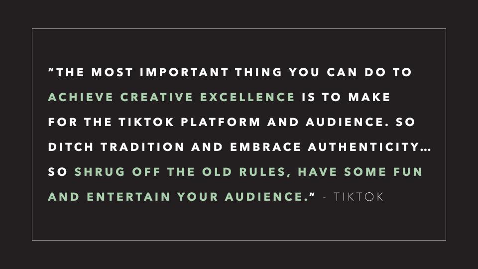 Have some fun and entertain your audience